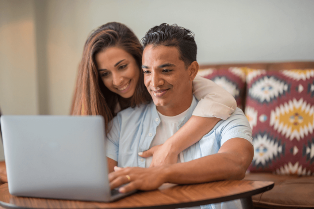 Couple Making a Decision on Their Mortgage