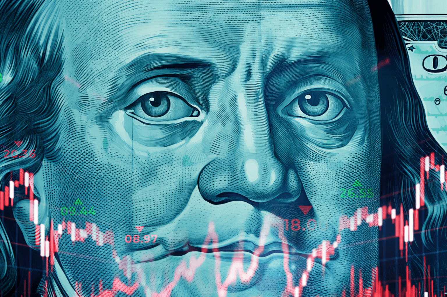 Financial Graphs and Benjamin Franklin