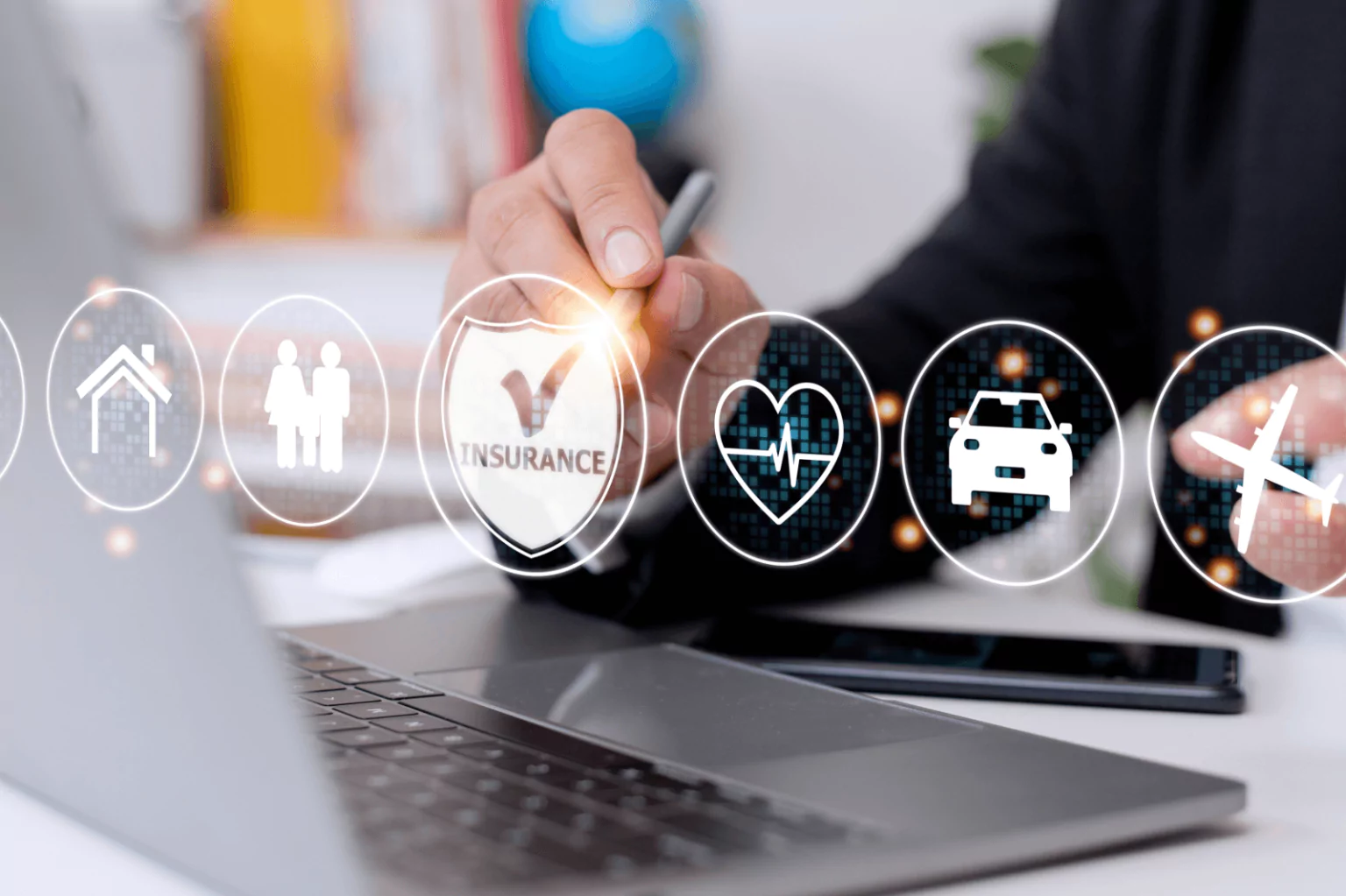 A diverse range of insurance products offered by JPMorgan Chase