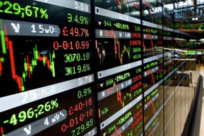 Berkshire Hathaway stock trading screen displaying glitch