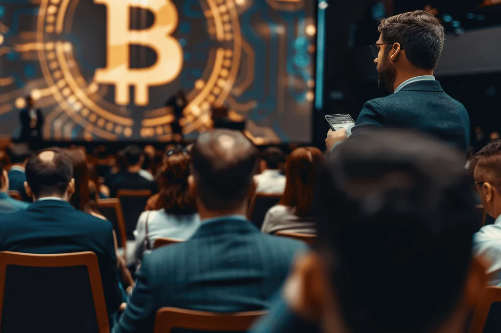 Meeting of international regulatory bodies discussing cryptocurrency regulations